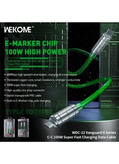 WEKOME 100W super fast charging and 480Mbps high speed transmission  - Image 5
