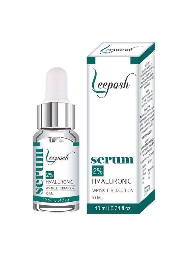 leeposh سيروم ديرما رولر، سيروم حمض الهيالورونيك، سيروم مضاد للشيخوخة نقي 100%، ترطيب مكثف - Image 2