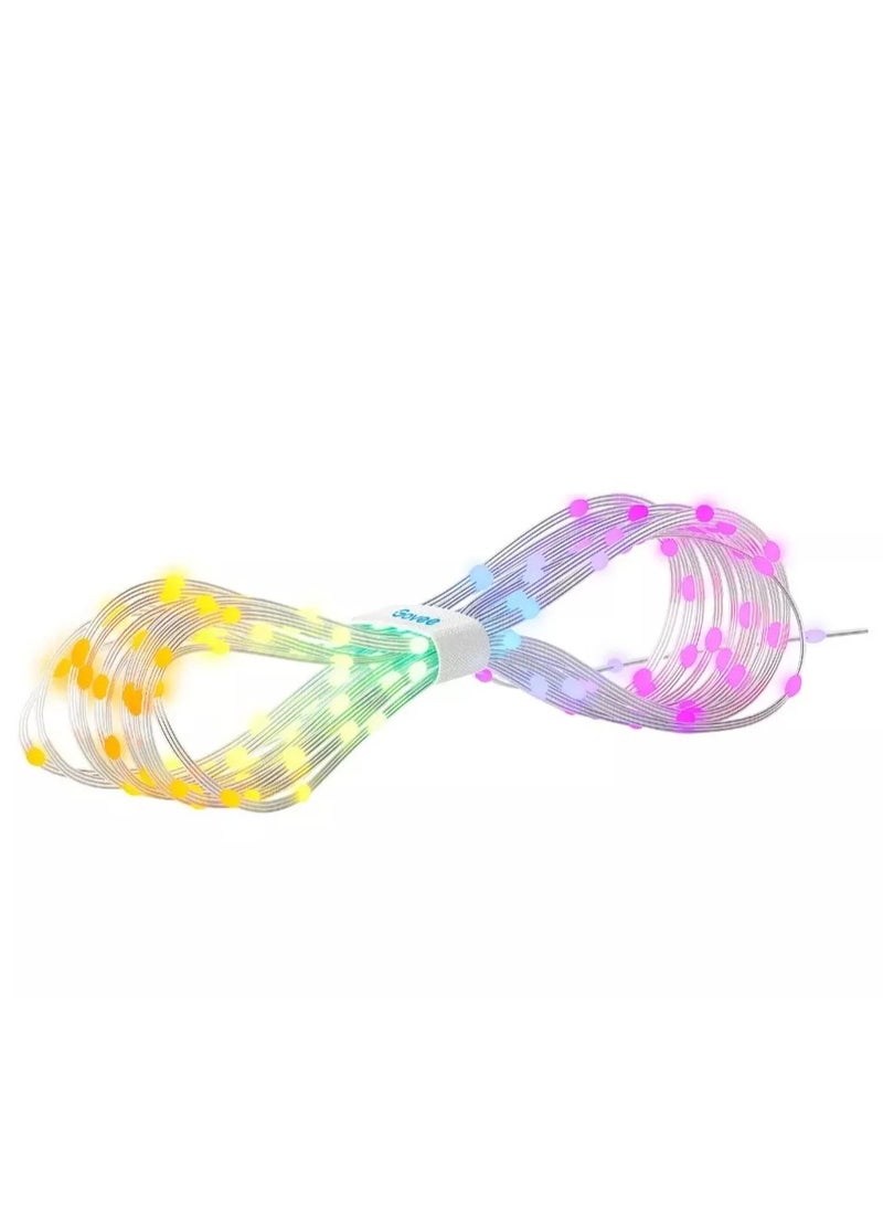 Govee - Govee Curtain Lights, WiFi Smart Halloween Window Lights LED, Color Changing Lights, Dynamic DIY Curtain String Lights - Image 1
