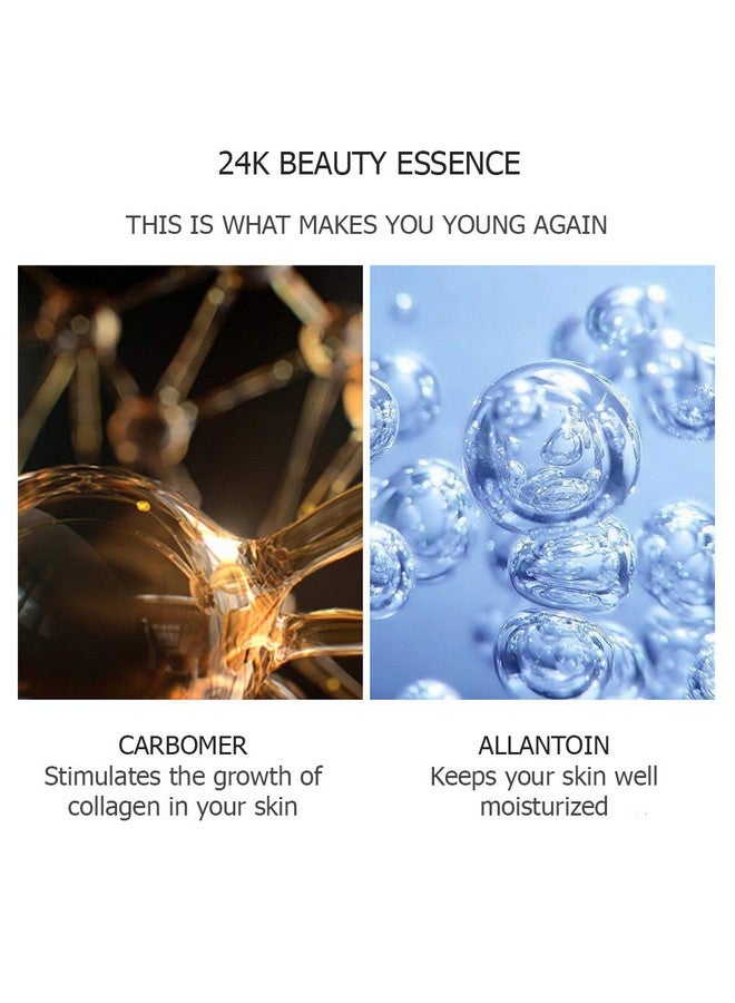 VENZEN Gold Protein Peptide Essence Serum Combination Skin Improve Moisturizing 5x15ml - Image 4