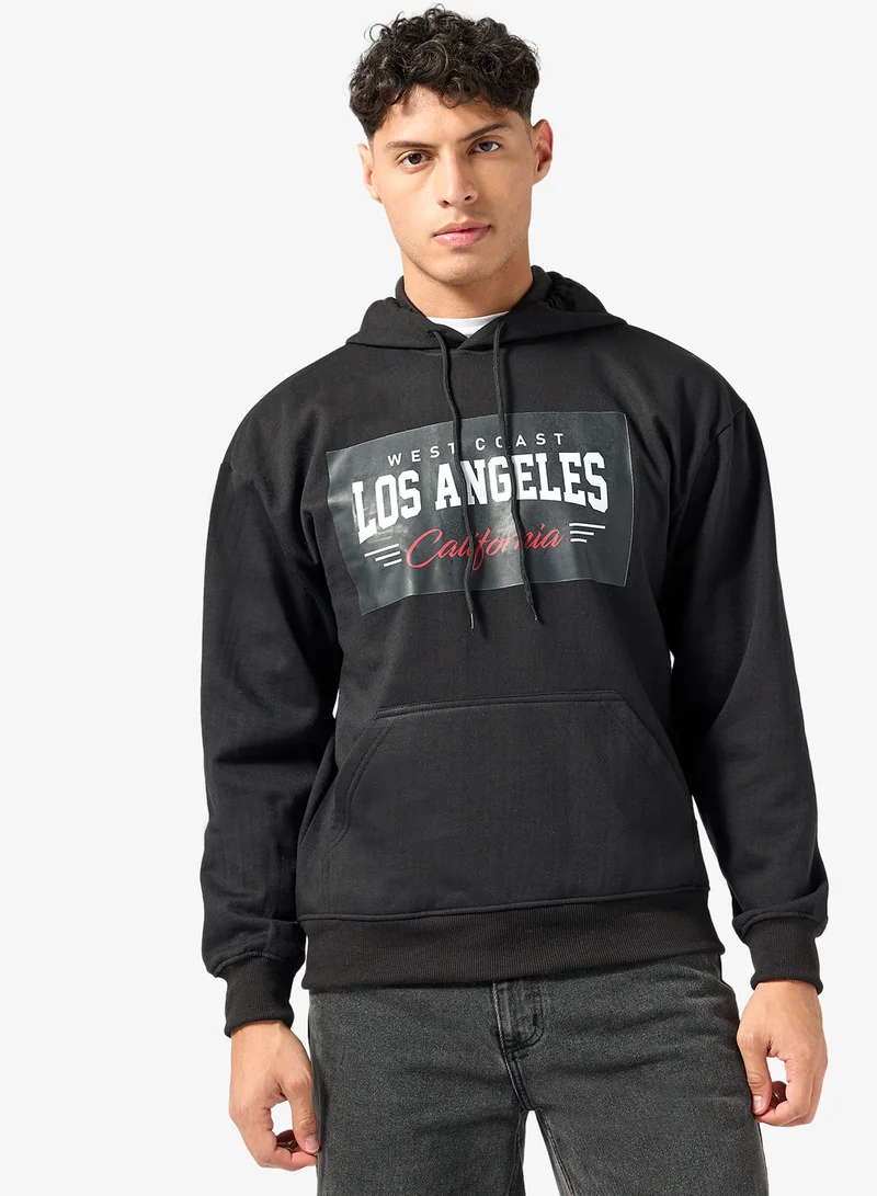 Graphic Print Hoodie
