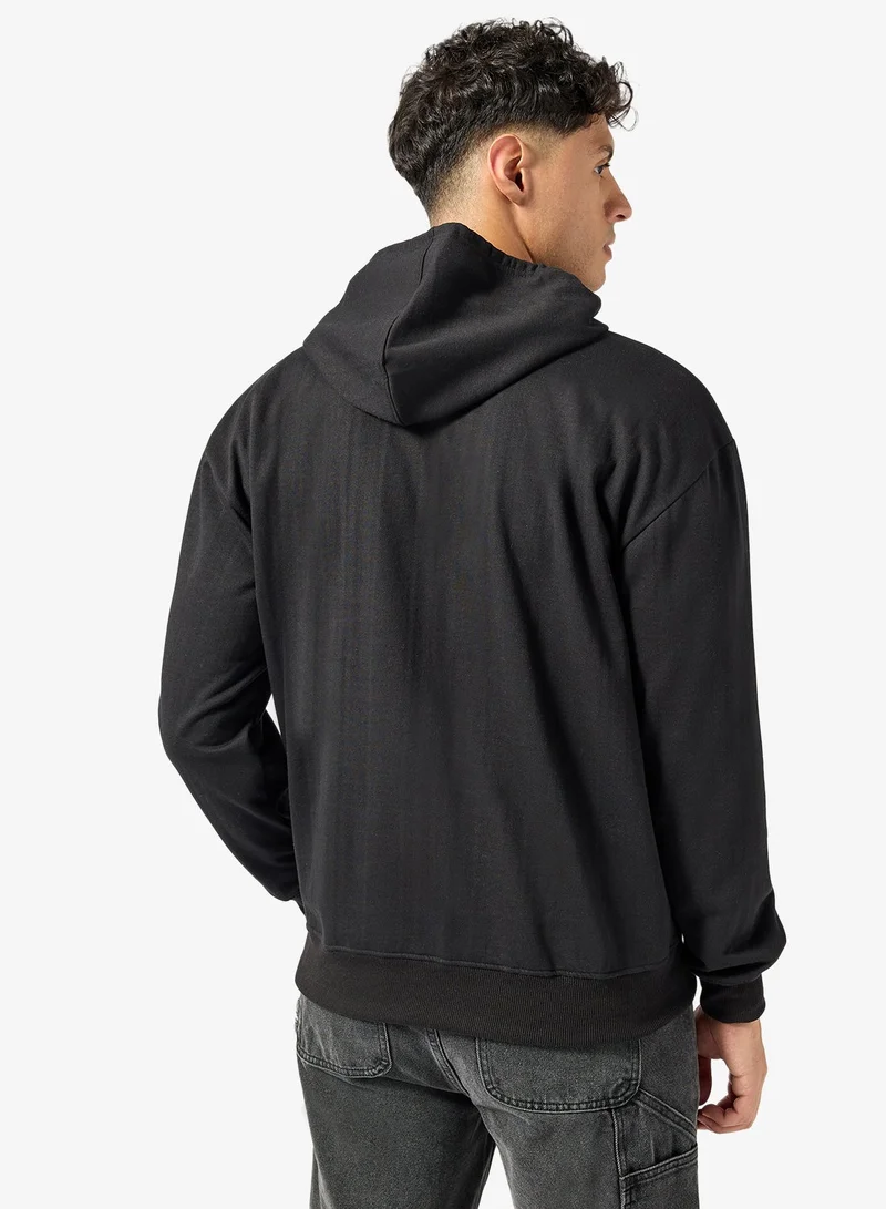 Seventy Five Graphic Print Hoodie