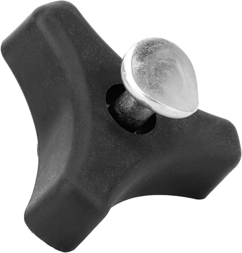 Aramox Triangle Handle Knob Nut Lawn Mower Handle Knob Bolt Handle Knob Knob Nut Screw Bolt for Lawn Mower - Image 3