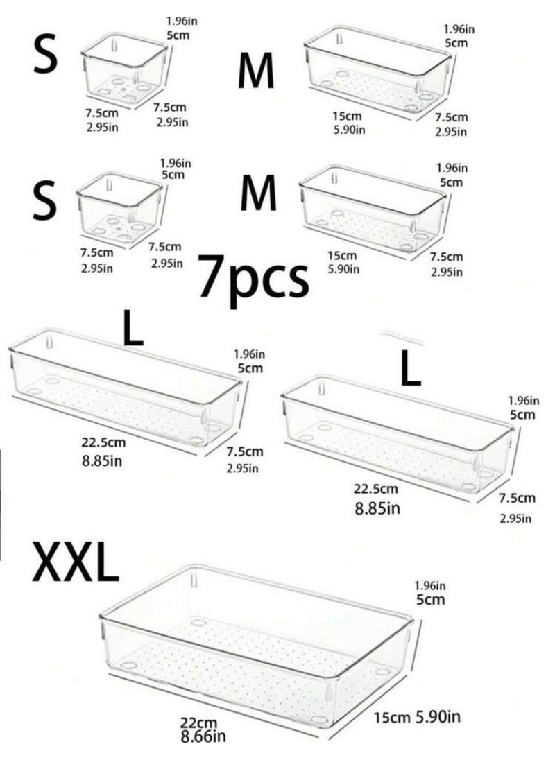 Acrylic Drawer Organizer 8*1