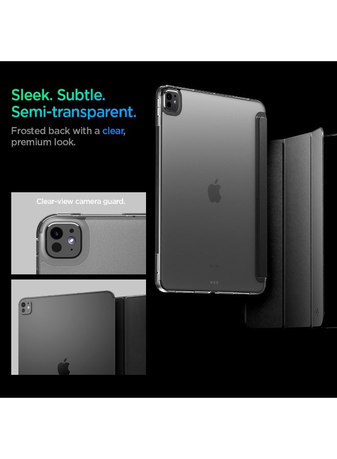 Spigen غطاء Liquid Air Folio لجهاز iPad Pro 13 بوصة M5/M4 (2025-2024) مع حامل ثلاثي الطيات - أسود - Image 3