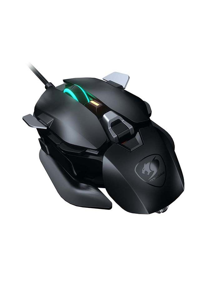 Cougar - Cougar Dualblader Gaming Mouse - Black - Image 1