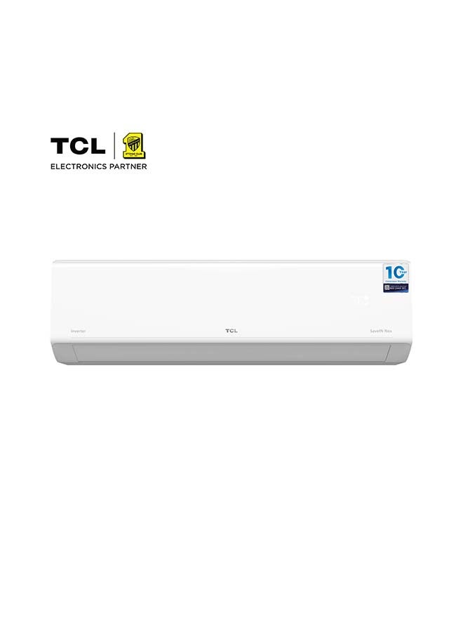 TCL Seven in Split AC 11900 BTU H&C, with WiFi and Inverter TAC-12HSU/ZIM White - Image 1
