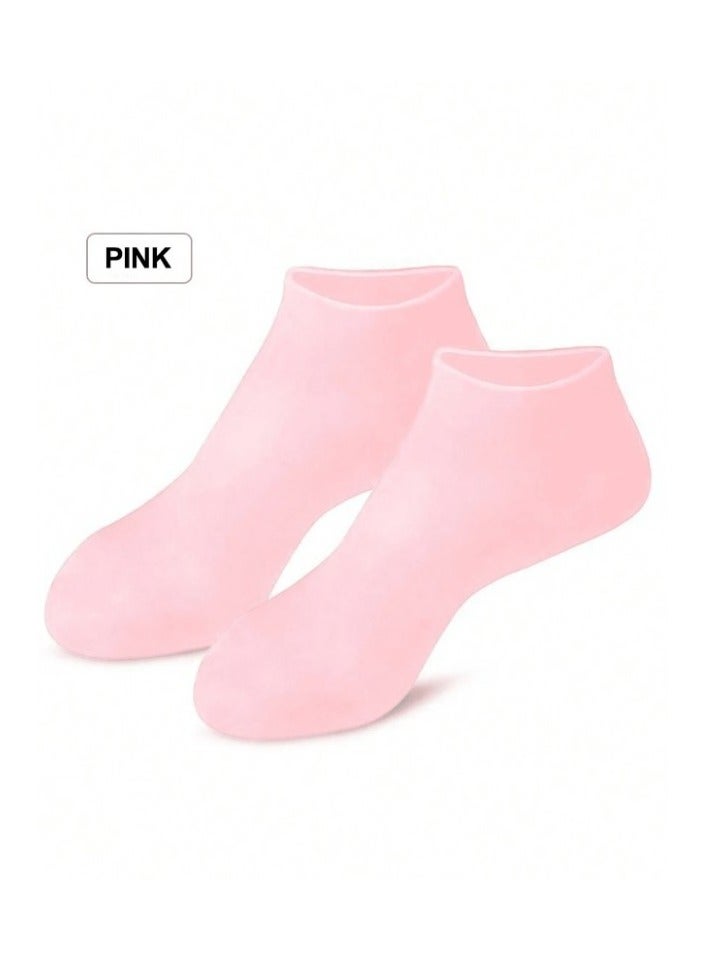 Silicone anti-cracked foot socks used for the beach, waterproof, help remove dry or cracked calluses and protect the feet - Image 5