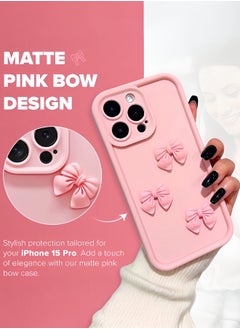 Mida Mobile phone case for iPhone 15 Pro - 6.1 inch, full body protection case with silky soft feel, shockproof cover  - Image 3