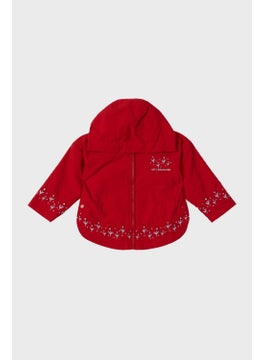 Gb Baby Layette Baby Girl Red Raincoat  - Image 1