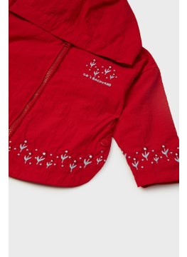Gb Baby Layette Baby Girl Red Raincoat  - Image 3