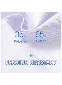 Generic White lab coat everyday uniform for professional doctor nurse dentist industrial worker barber students men women unisex full long length pockets for school work hospital saloon  - Image 3