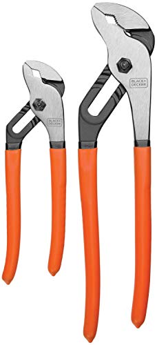 BLACK+DECKER Slip Joint Pliers, 2 Pack (BDHT84001) - Image 1