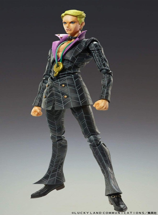 MediCos JoJo's Bizarre Adventure Part 2: Chozo Kado Prosciutto Super Action Statue Figure, Multicolor, 6 inches - Image 2