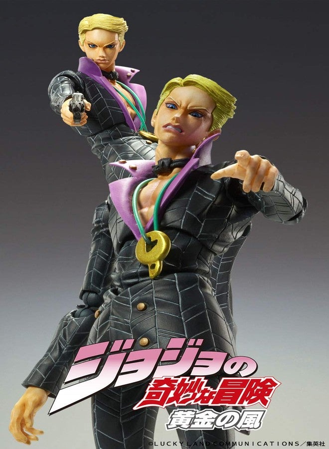 MediCos JoJo's Bizarre Adventure Part 2: Chozo Kado Prosciutto Super Action Statue Figure, Multicolor, 6 inches - Image 3