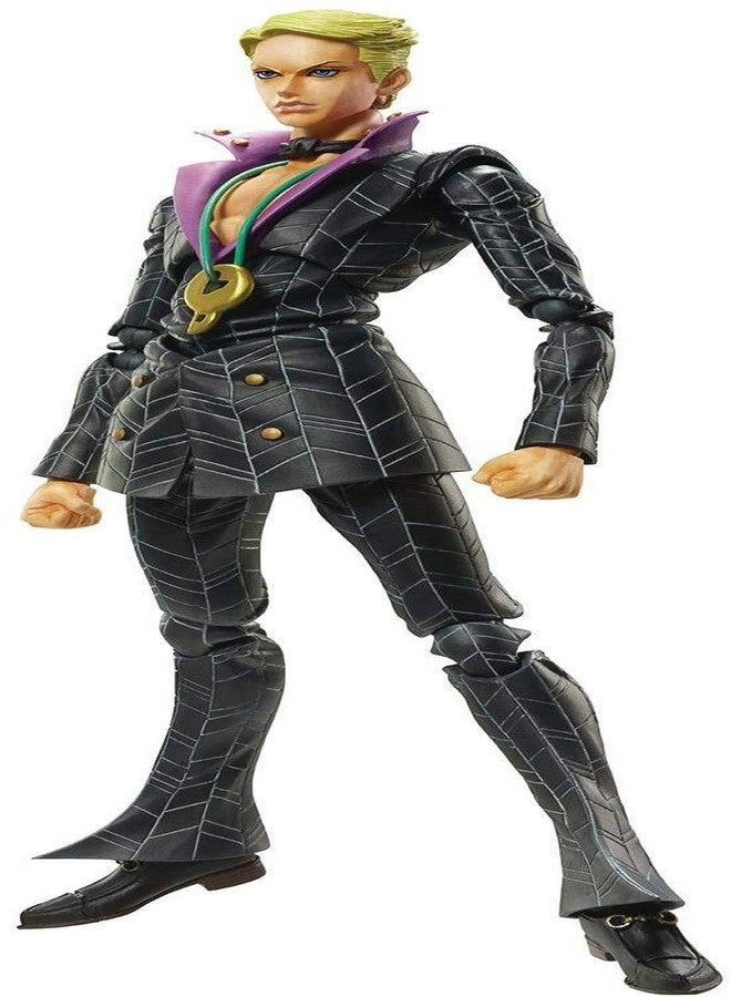 MediCos JoJo's Bizarre Adventure Part 2: Chozo Kado Prosciutto Super Action Statue Figure, Multicolor, 6 inches - Image 1