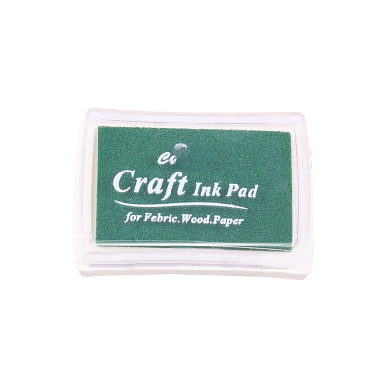منطاد الحبر اليدوي لصق الهواء (Craft Ink Pad) لصق الهواء ذاتي الصنع للأطفال والكبار، مناسب للطوابع المطاطية والورق والخشب والنسيج، لصناعة الصحائف المقطعة، وتزيين المذكرات، وصنع بطاقات الهدايا، ورسم الأصابع - Image 1