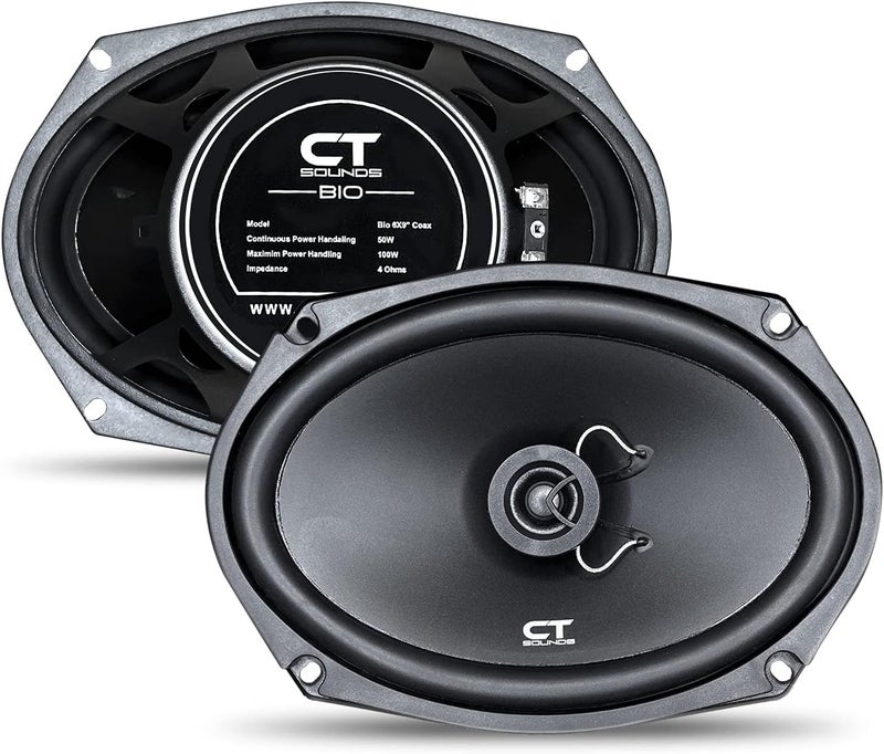 CT Sounds مكبرات صوت سيارة CT Sounds BIO-6X9 بحجم 6x9 بوصة، 160 واط كحد أقصى، زوج - Image 4