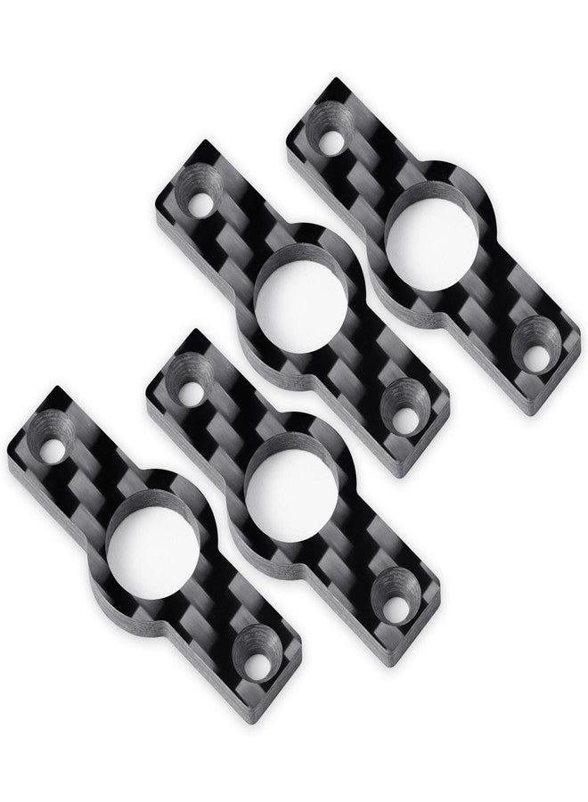 JGGZONE RC Carbon Fibre C-Hub Plate Strengthening Plate Wheel Plate for 1/10 Tamiya Clod Buster-4×4×4 RC Chassis Upgrade Parts - Image 3