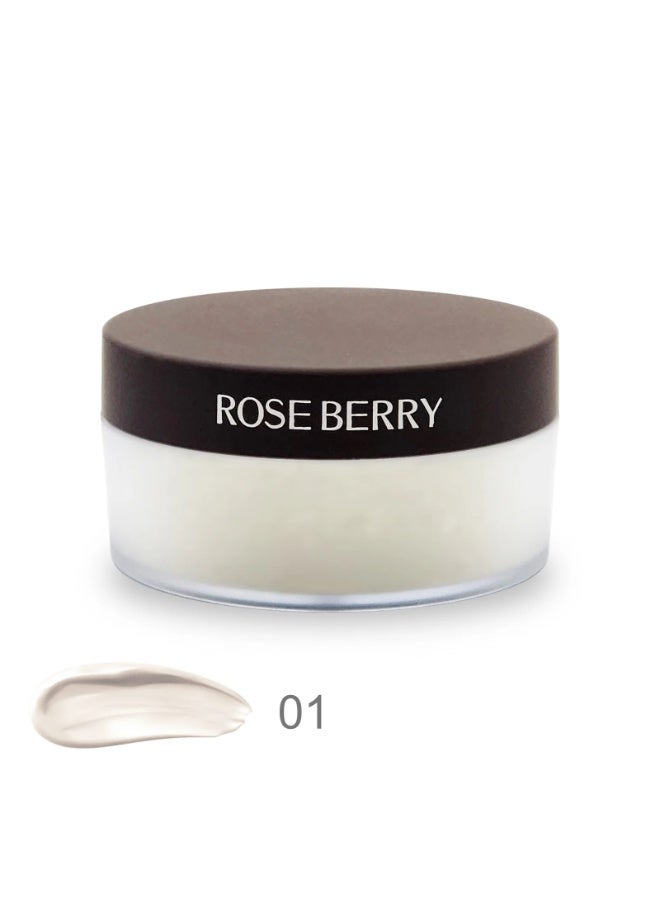 Rose Berry Translucent Loose Setting Powder 01– Long Lasting Matte Finish with Natural Radiance - Image 2