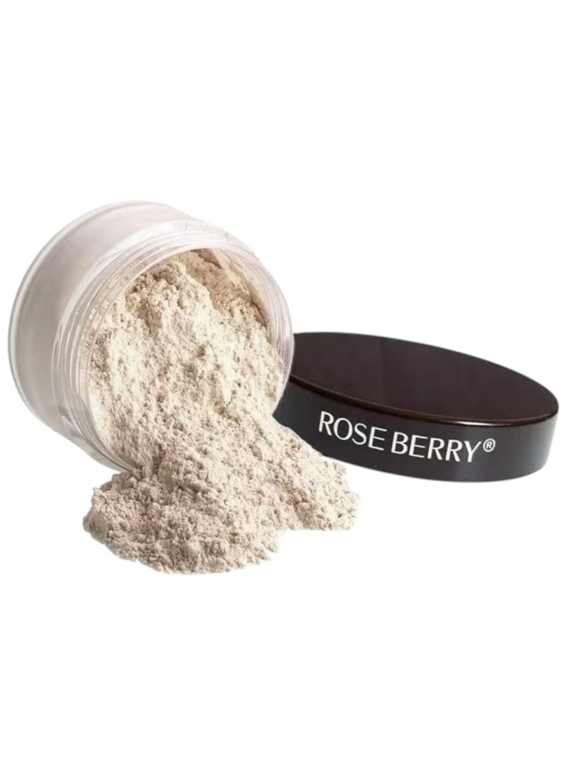Rose Berry Translucent Loose Setting Powder 01– Long Lasting Matte Finish with Natural Radiance - Image 3