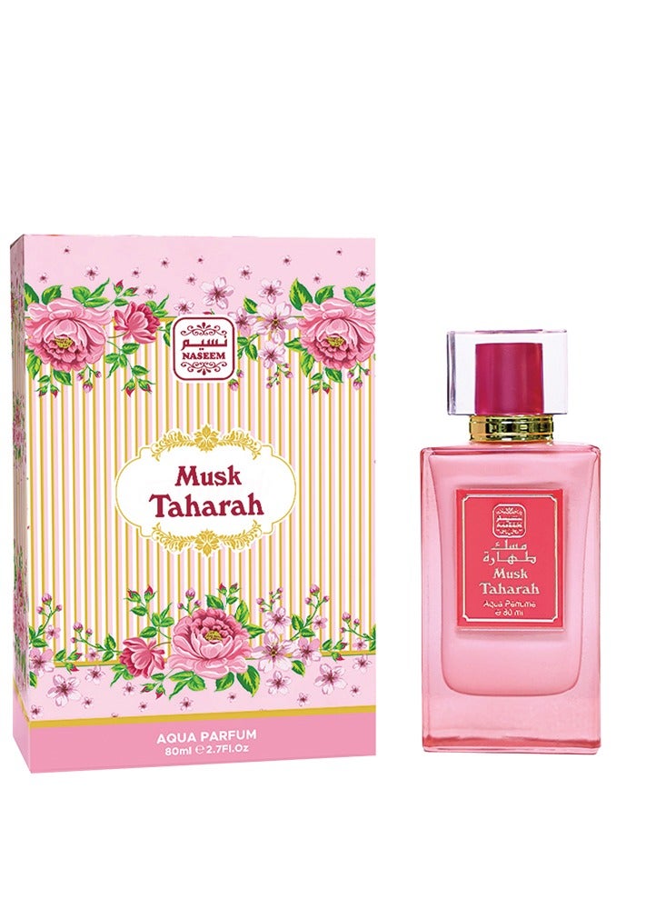 Naseem Musk Taharah Aqua Parfum For Women - 80ML - Image 3