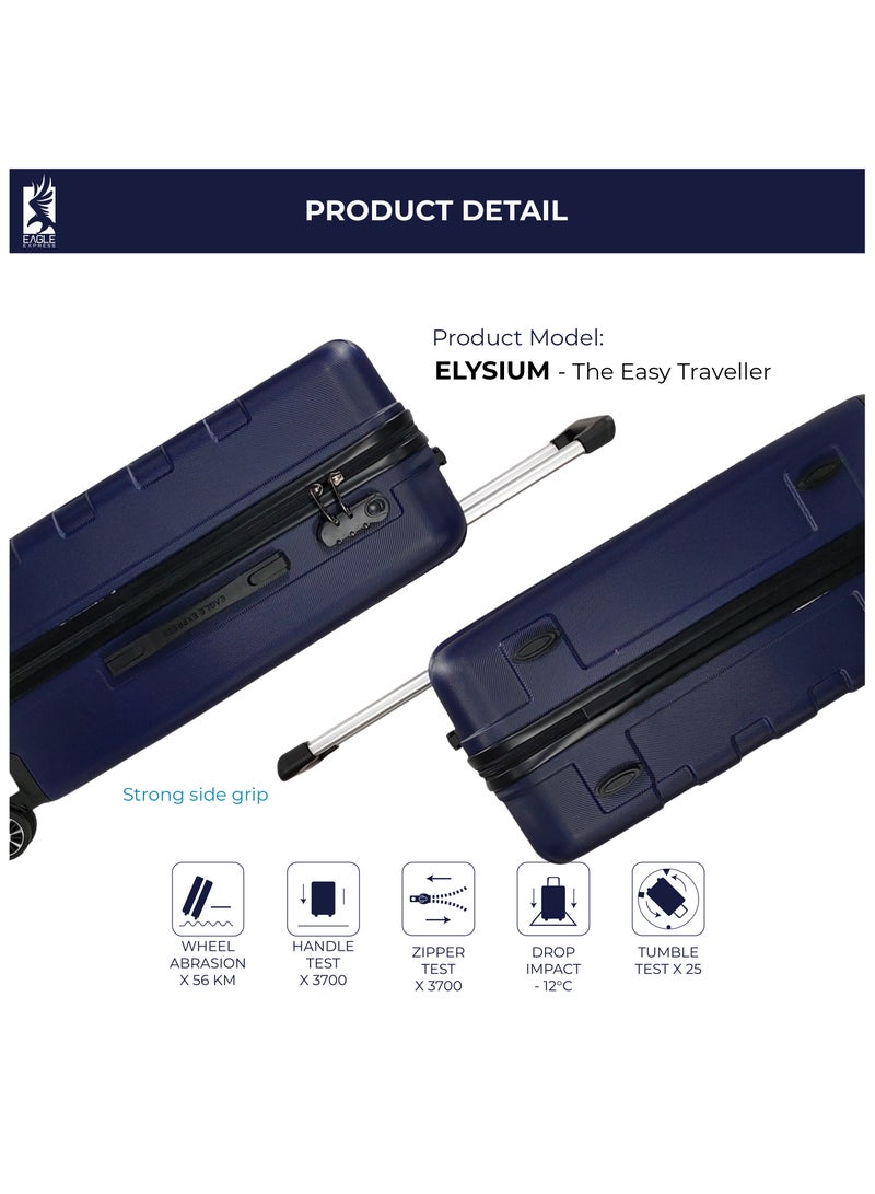 Eagle Express عربة صلبة ELYSIUM ABS بحجم 28 بوصة باللون الأزرق الداكن - Image 3