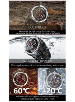 General Men's Smart Watch Waterproof Swimming Watch Heart Rate Monitor Blood Oxygen Bluetooth Talking Watch Pedometer Pedometer Sleep Tracker Sports Outdoor Smart Watch For Android iOS Phones  - Image 3