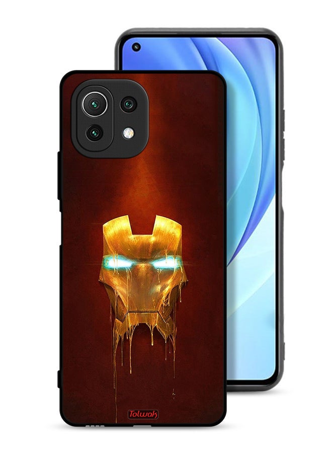Tolwak Xiaomi Mi 11 Lite Protective Case Cover Iron Man Marvel Comics - Image 1