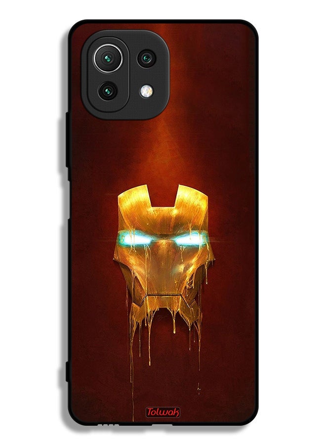Tolwak Xiaomi Mi 11 Lite Protective Case Cover Iron Man Marvel Comics - Image 2