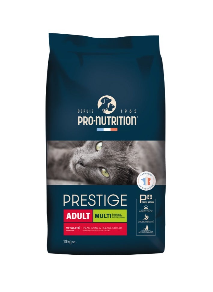PRO NUTRITION Prestige Cat Adult Multi 10Kg  - Image 1