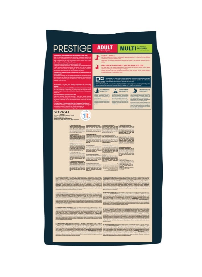 PRO NUTRITION Prestige Cat Adult Multi 10Kg  - Image 2