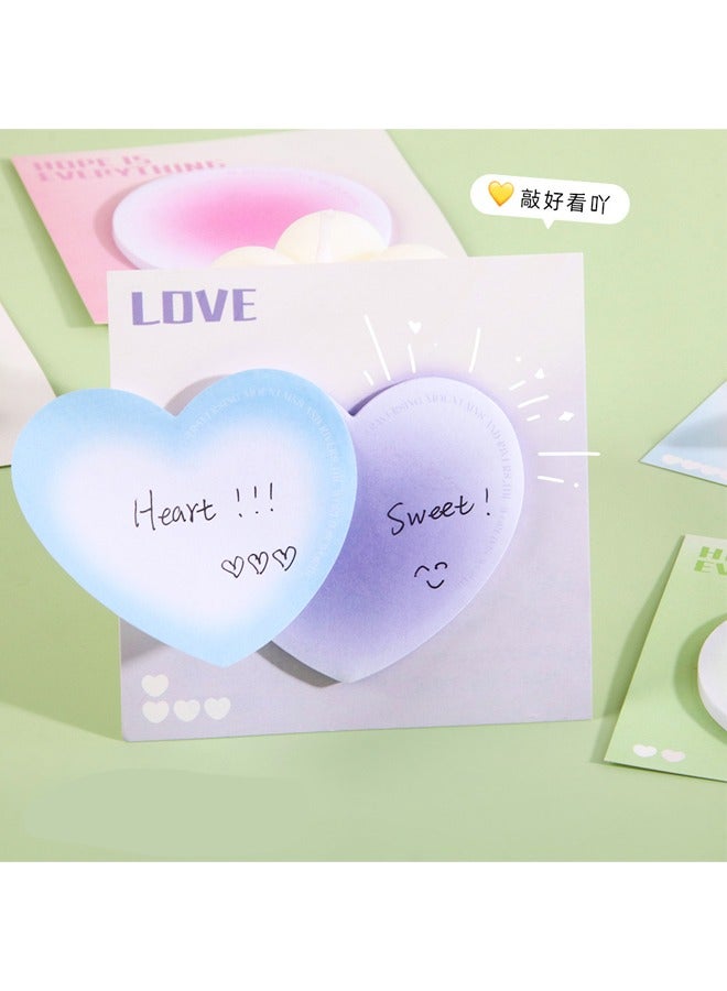 (6 حزم) ملاحظات لزجة ، وسادات ملصقات ذاتية اللون ، سهلة النشر في المنزل ، المكتب ، الكمبيوتر المحمول - Image 2