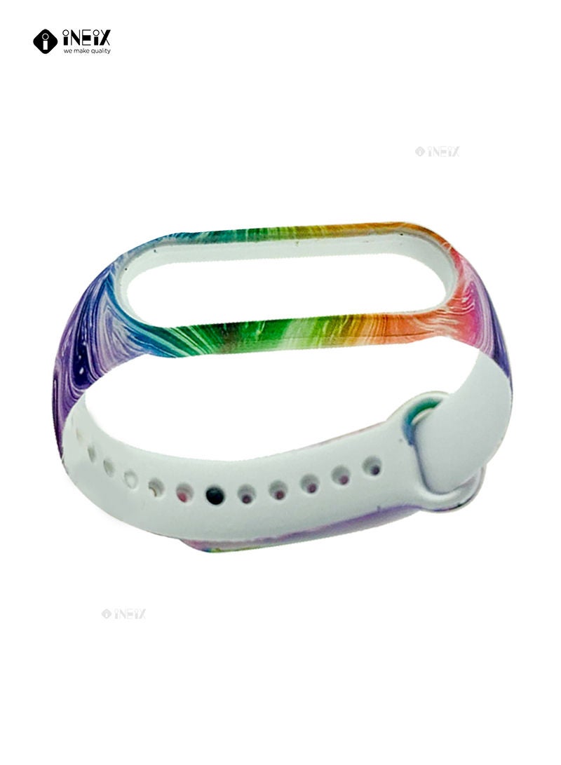 INEIX Fashion Soft Silicone Replacement Strap For Xiaomi Mi Band 6  - Image 3
