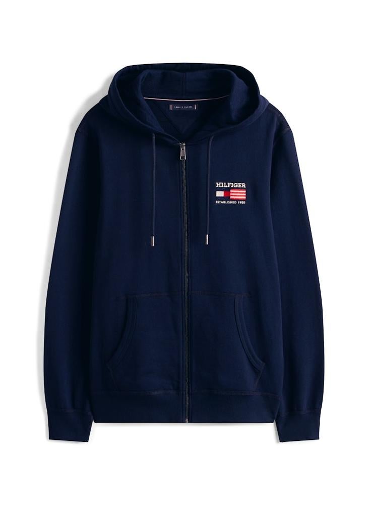 TOMMY HILFIGER Americana Zip-Through Hoodie - Image 4