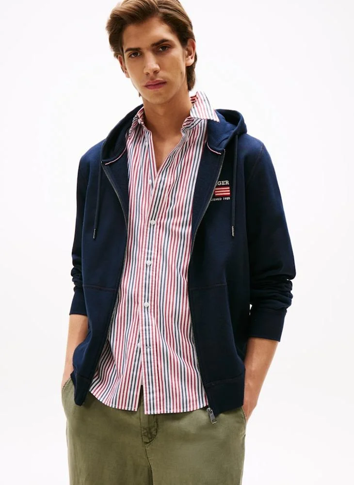 Americana Zip-Through Hoodie