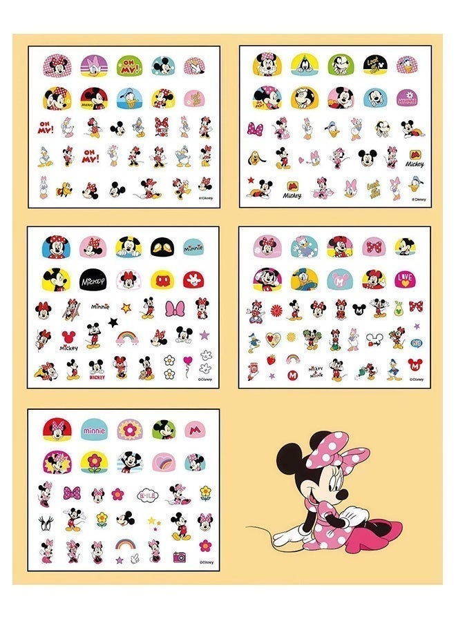 25-Piece Set 3D Mermaid Frozen Elsa Princess Children's Nail Stickers - Image 3