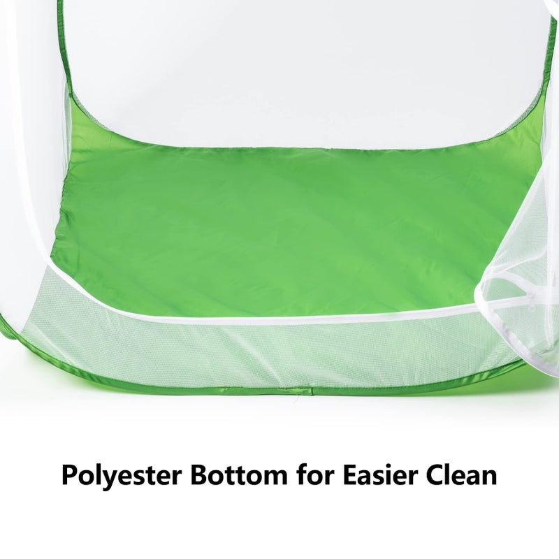 RESTCLOUD 36" Outdoor Mesh Plant Enclosure, Plant Cover for Pests, Bird and Pest Protection Guard for Fruit, Vegetables, Flowers and Herbs Pop-Up Cage 24 x 24 x 36 Inches - Image 4