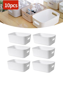 Small Plastic Storage Basket, 10 Storage Boxes, Durable Storage Basket Cabinet Organizer for Shelves, Drawers, Desktop (8*15*20cm) - pzsku/Z2D5E9BF50014FA0DC468Z/45/_/1735623605/8d3d77a1-7fa5-47f7-9d59-d24ec2250adb