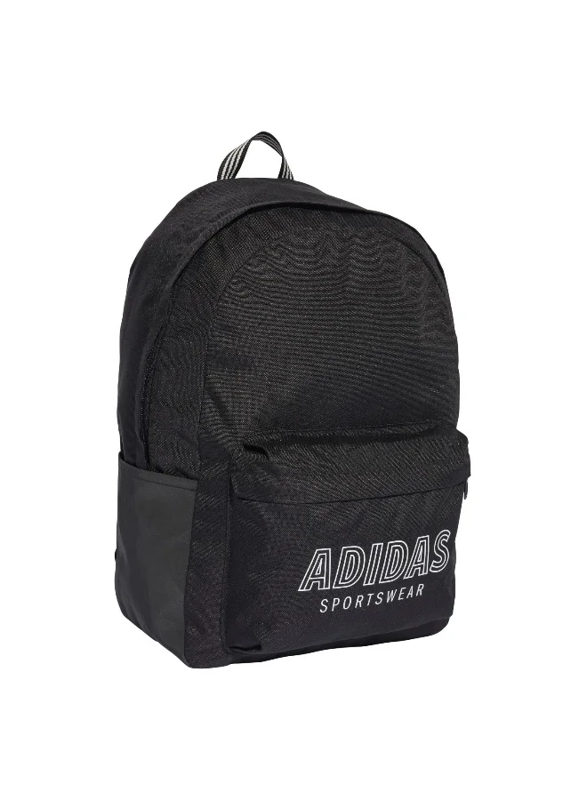 Adidas BLACK/WHITE Classic House Of Tiro Graphic Backpack  | Best Price UAE