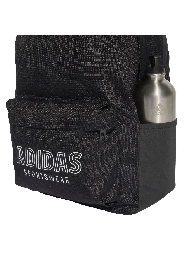 Adidas BLACK/WHITE Classic House Of Tiro Graphic Backpack  | Best Price UAE