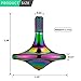 CHEETOP Precision Metal Spinning Top Spin Smooth for A Long Time Best Spin Time Over 8 Minutes Perfect Balance Well Made EDC Desktop Gyro Toy for Office for Adults Unique Gift Iridescent - Image 4