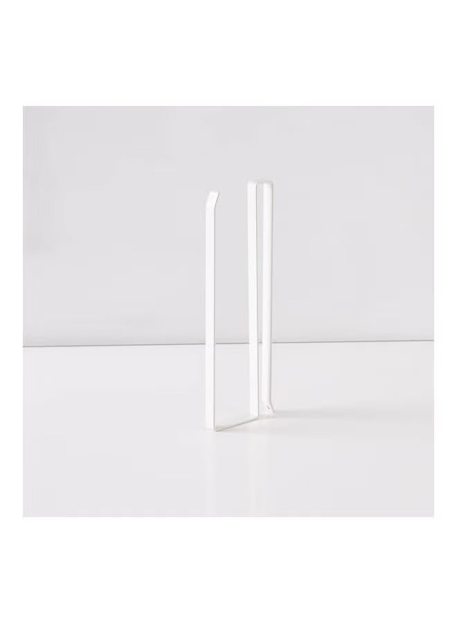 حامل لفة ورقة Maisan أبيض 12x28x5cm - Image 2