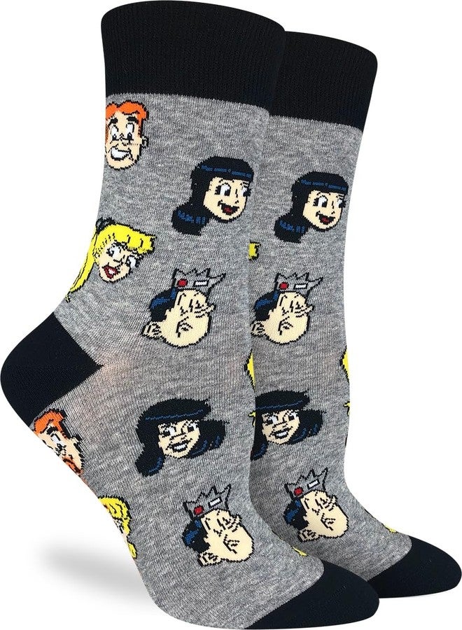 Good Luck Sock Women's Archie, Characters Socks, Adult, Shoe Size 5-9 - Image 1