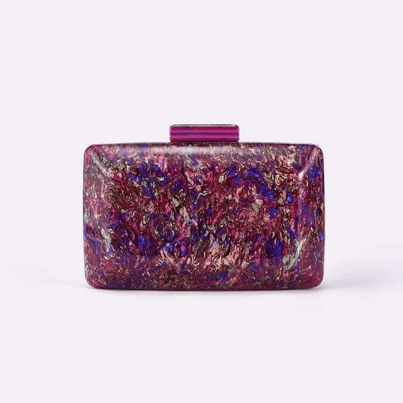 Summer Direct Sales Evening Bag Retro Shell Bag Trendy Acrylic Shoulder Chain Bag For Women - Image 1