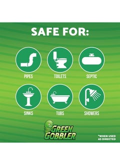 GREEN GOBBLER BIO-FLOW Drain Strips | 12 Pack | Drain Cleaner & Deodorizer  - Image 3