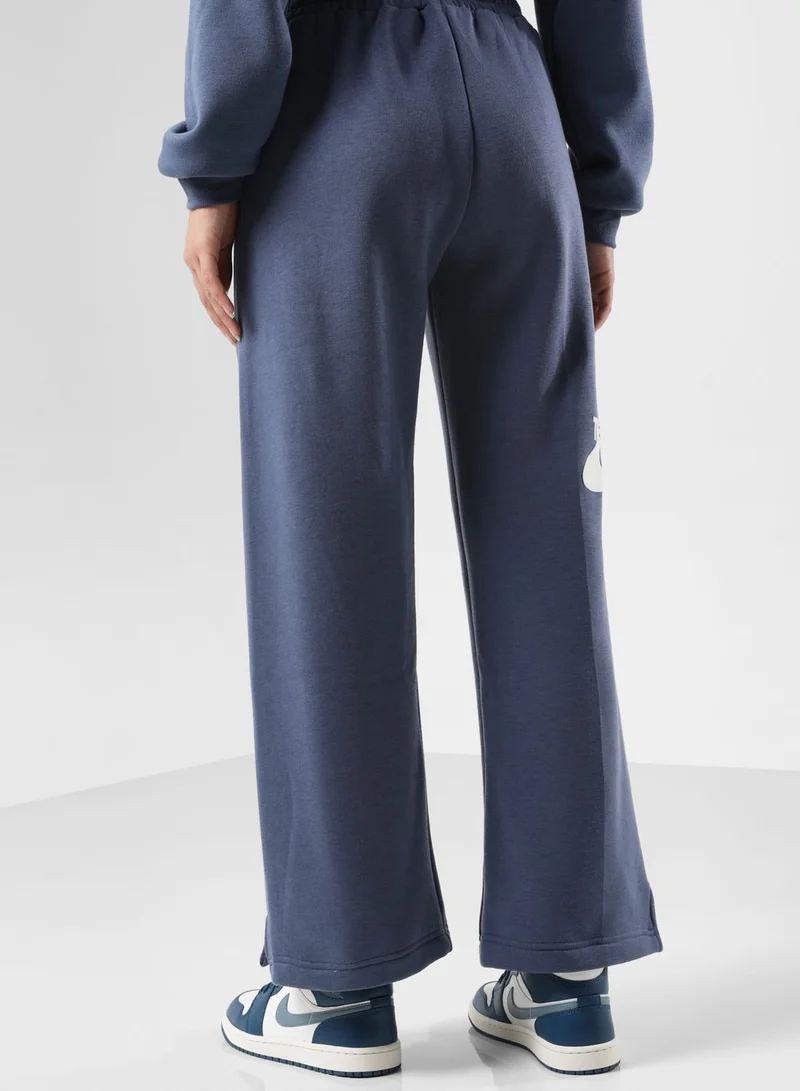 The Giving Movement Space Printed Wide Leg Joggers