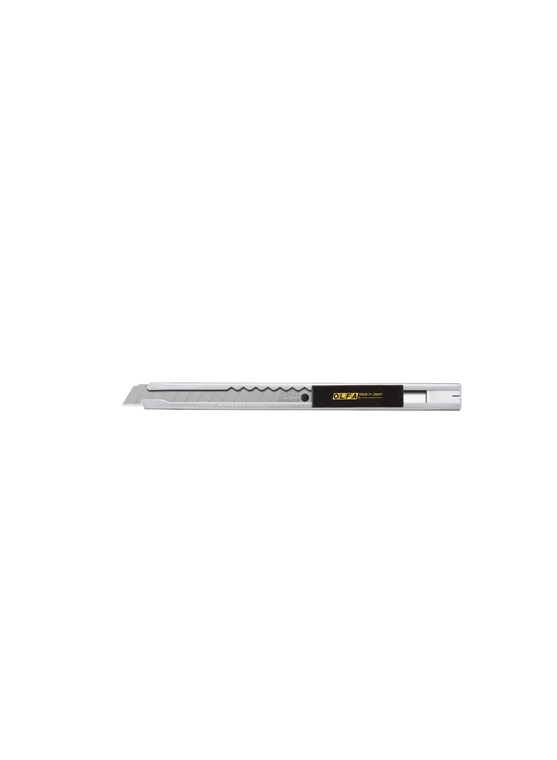 OLFA 5018 SVR-1 9mm Stainless Steel Slide-Lock Utility Knife - Image 1