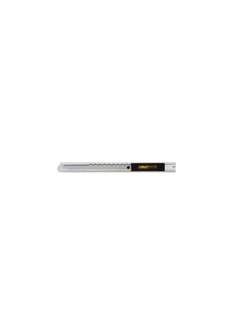OLFA 5018 SVR-1 9mm Stainless Steel Slide-Lock Utility Knife - Image 2