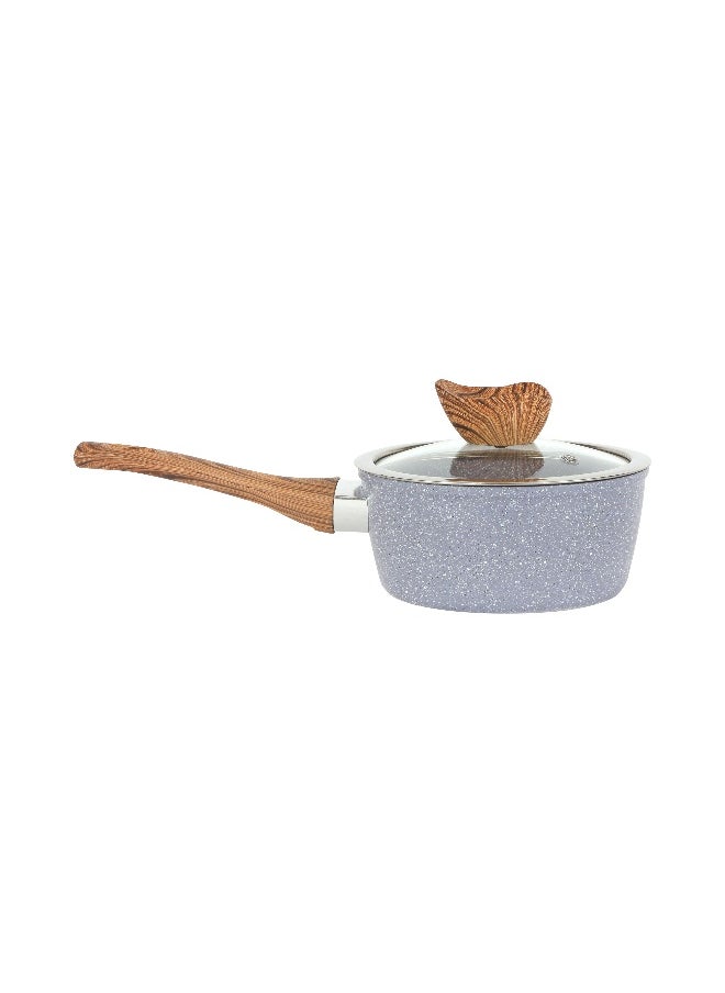 DELCASA Delcasa 18cm Essential Saucepan with Glass Lid DC3332  - Image 4